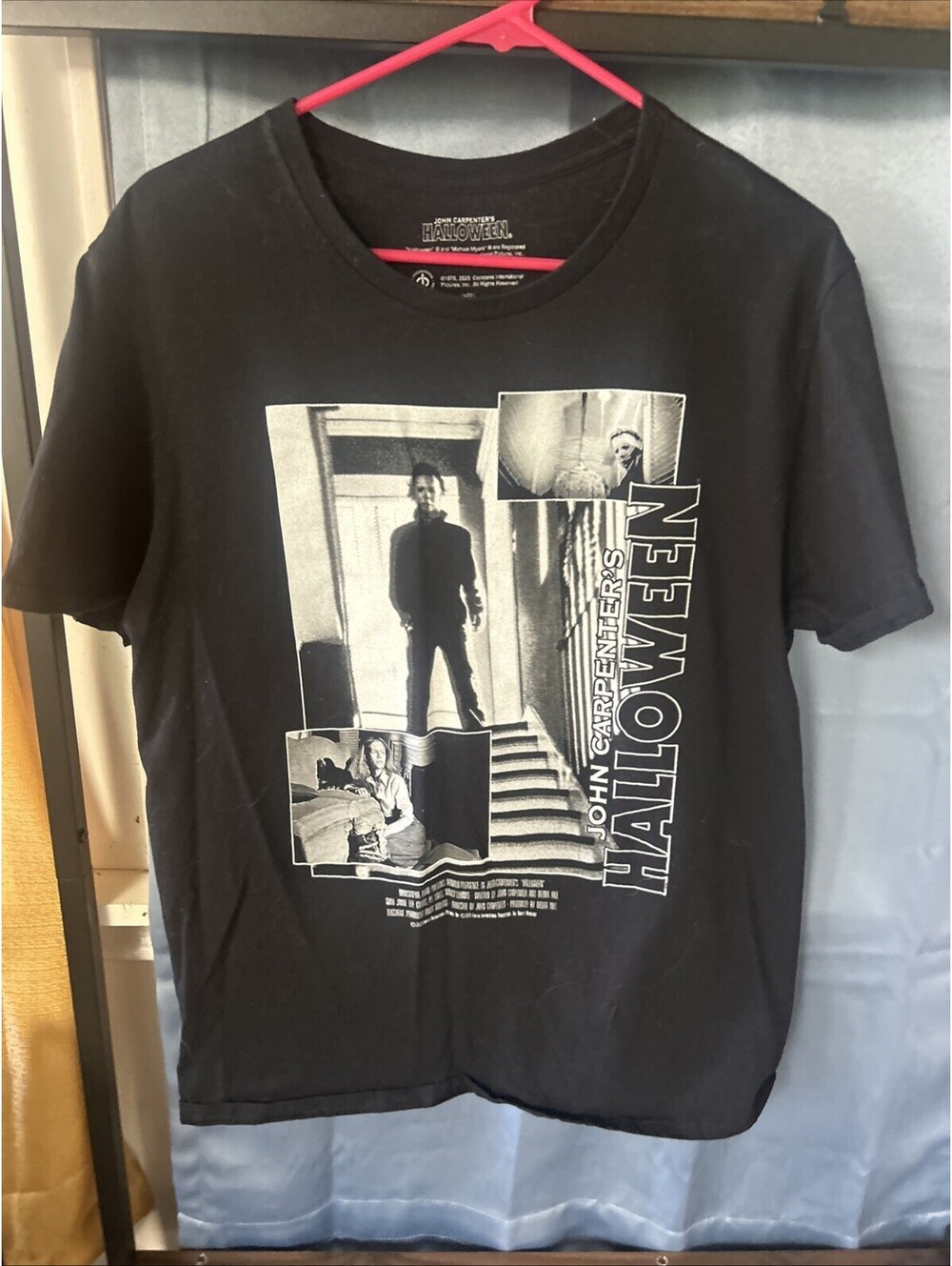 Halloween Mike Myers T Shirt L Blk